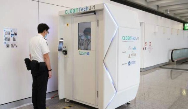 国内疫情｜疫情下的中国香港机场 引进新技术 清洁消毒不松懈(图1)