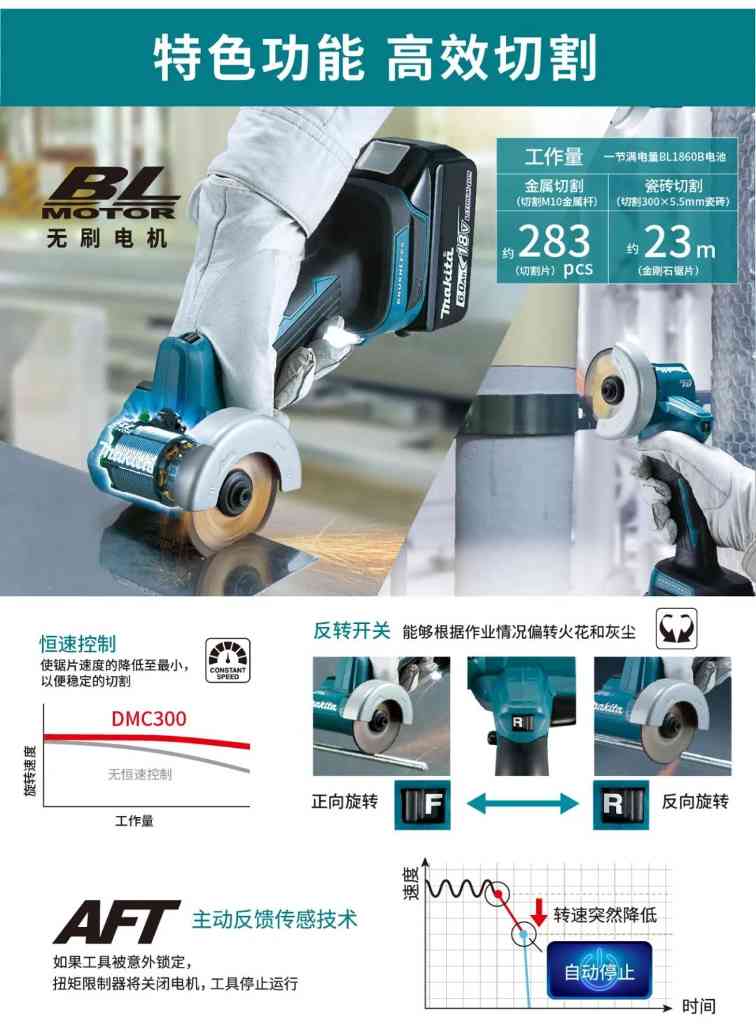 小巧灵活高效切断 牧田新品切断机上市！(图4)