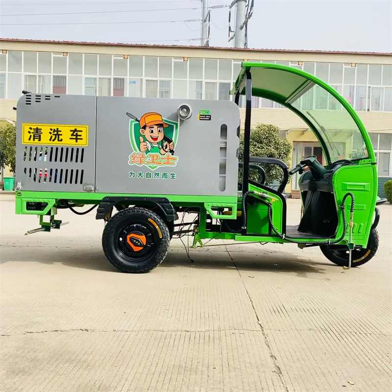 【产品推荐】坦洁环保 清洁物管 半封闭高压冲洗车CX700ADP（不锈钢箱体）(图2)