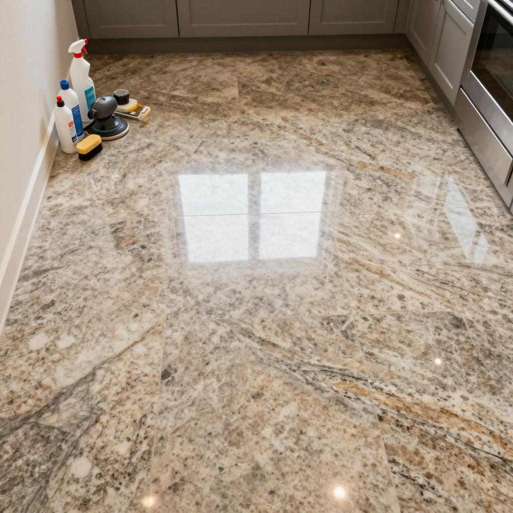 教你石材地板日常清洁养护的正确方法