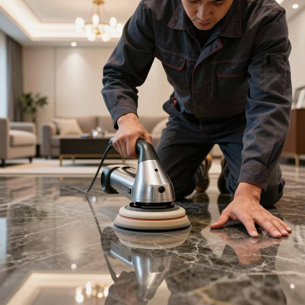 教你石材地板日常清洁养护的正确方法